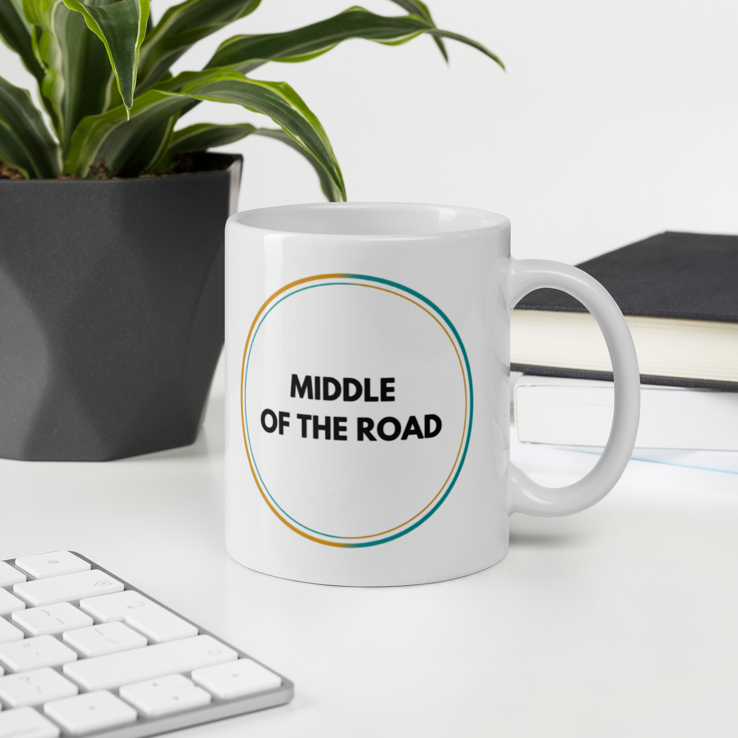 Middle Of The Road Mug