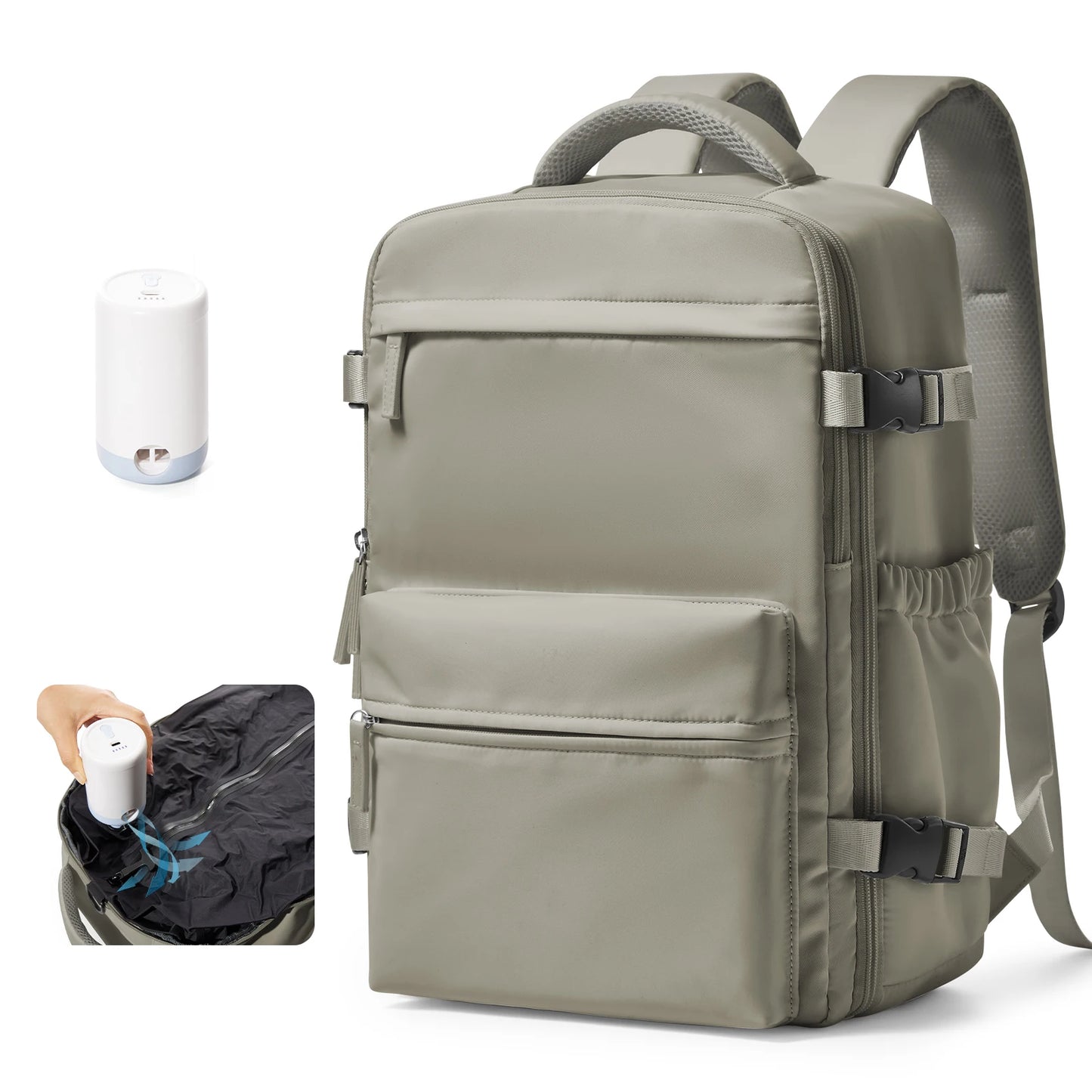 Vacuum Compression Backpack 40x20x25 Cabin Bag