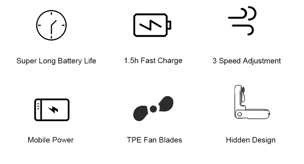Portable Mini Handheld Fan (doubles as a power bank)