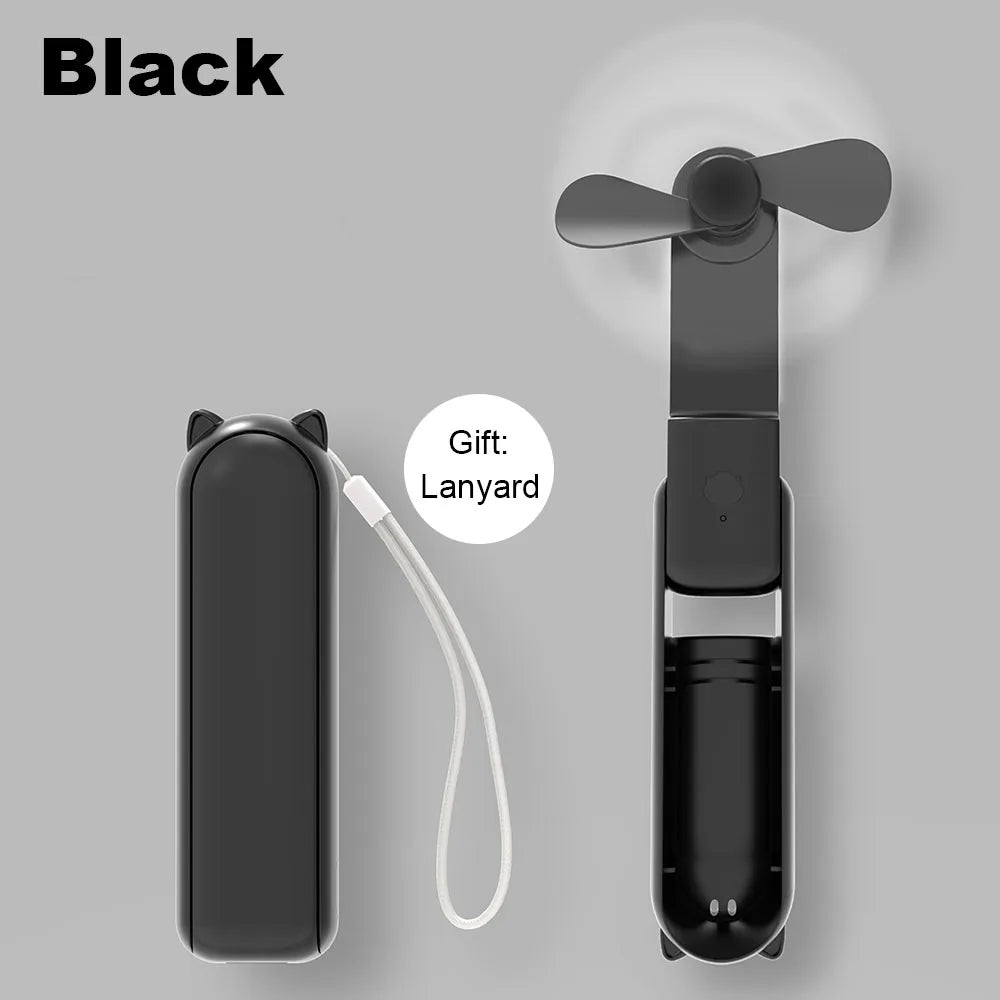 Portable Mini Handheld Fan (doubles as a power bank)