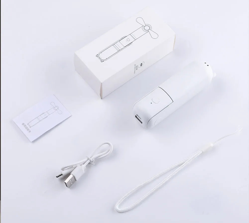 Portable Mini Handheld Fan (doubles as a power bank)