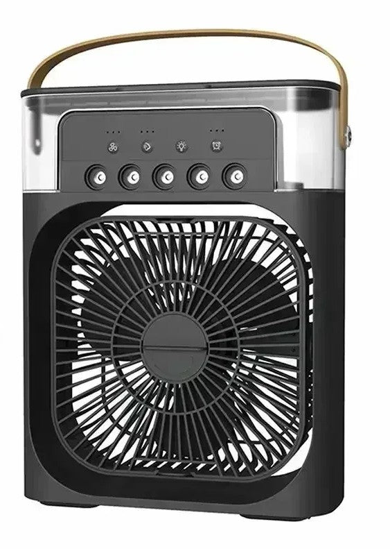 3 In 1 Portable Household Mini Air Cooler Fan with LED Night Light