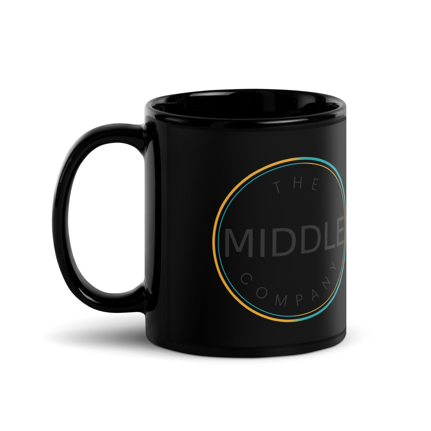 TMC Black Glossy Mug