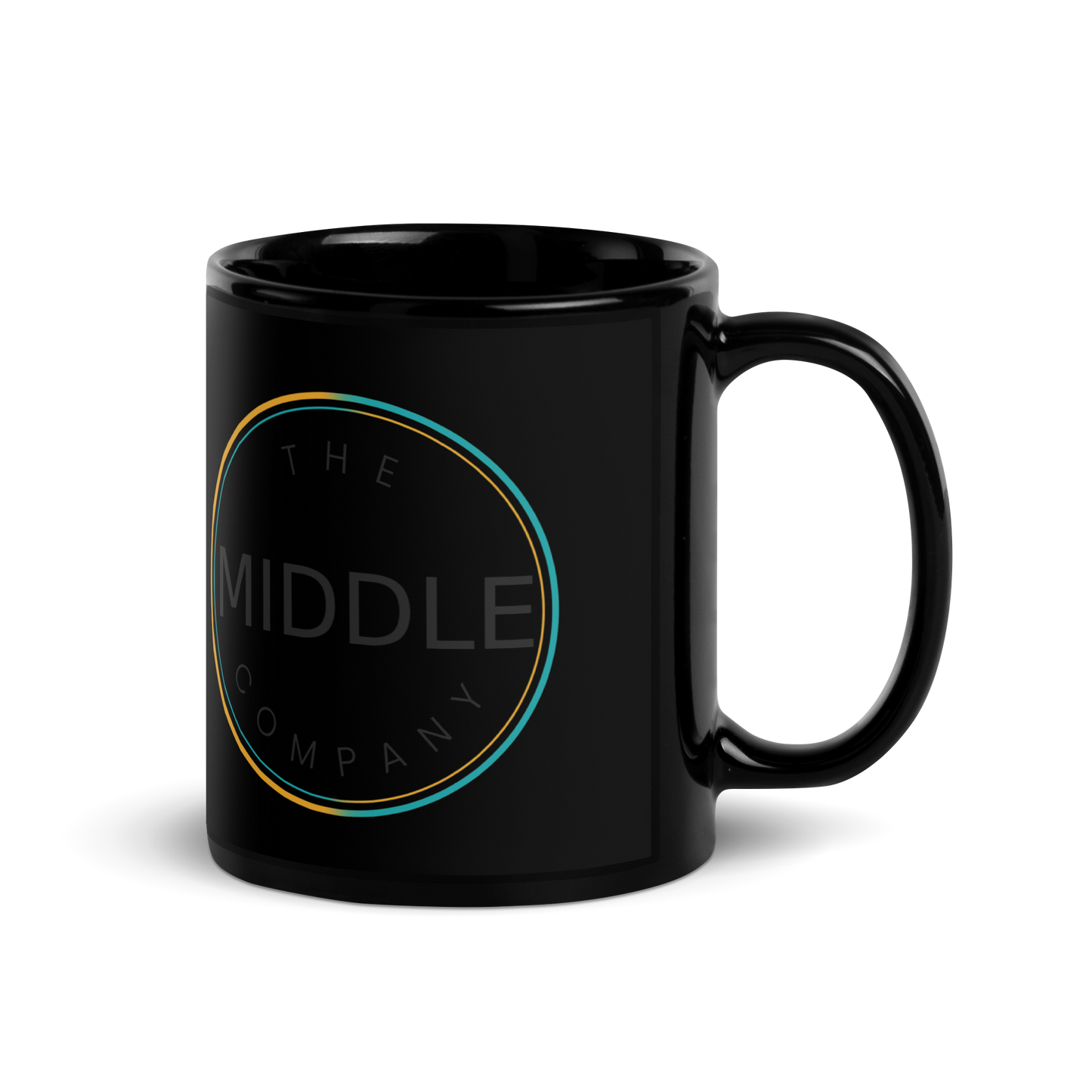 TMC Black Glossy Mug
