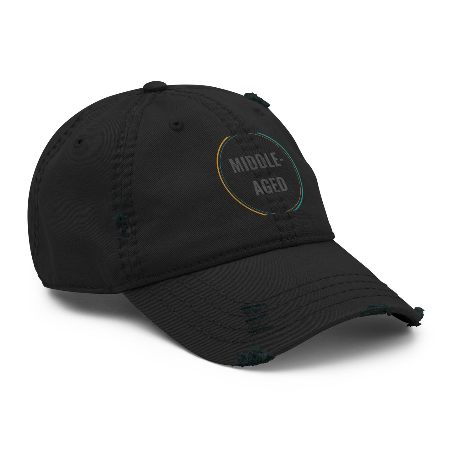 Middle-Aged Distressed Dad Hat