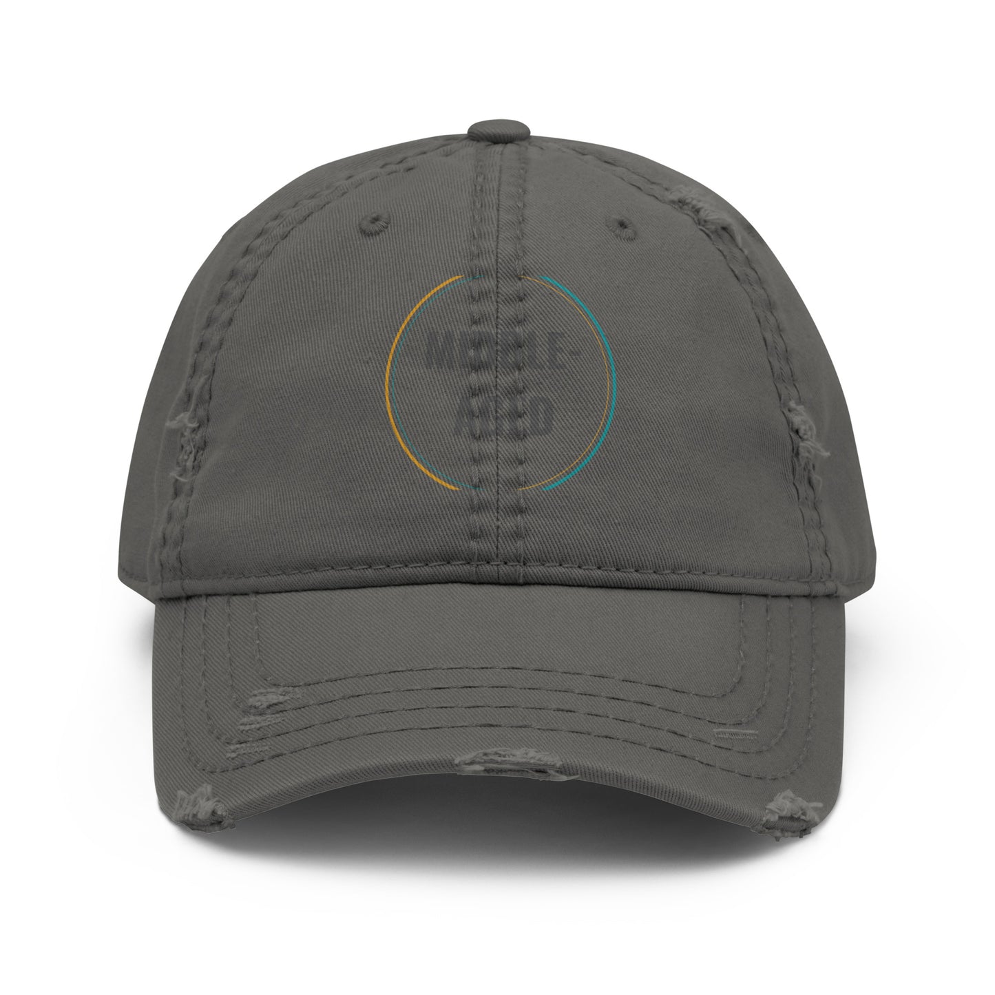 Middle-Aged Distressed Dad Hat