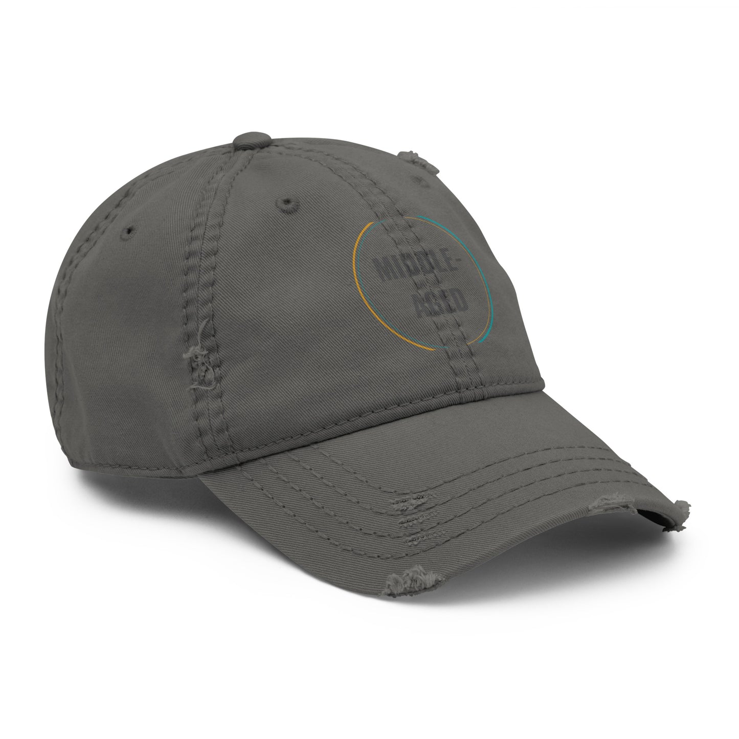 Middle-Aged Distressed Dad Hat