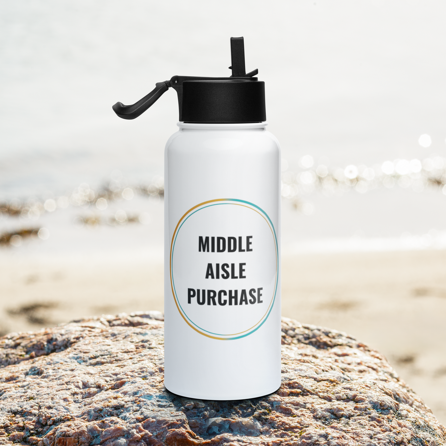 Middle Aisle Purchase Stainless Steel Water Bottle