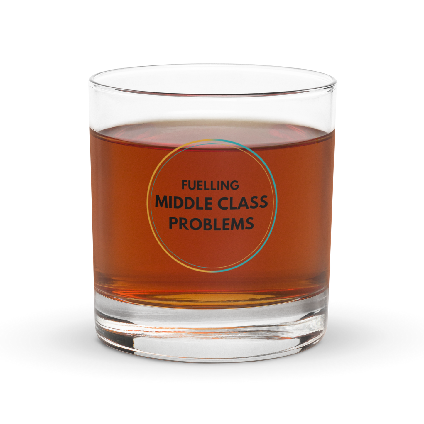 Fuelling Middle Class Problems Rocks Glass