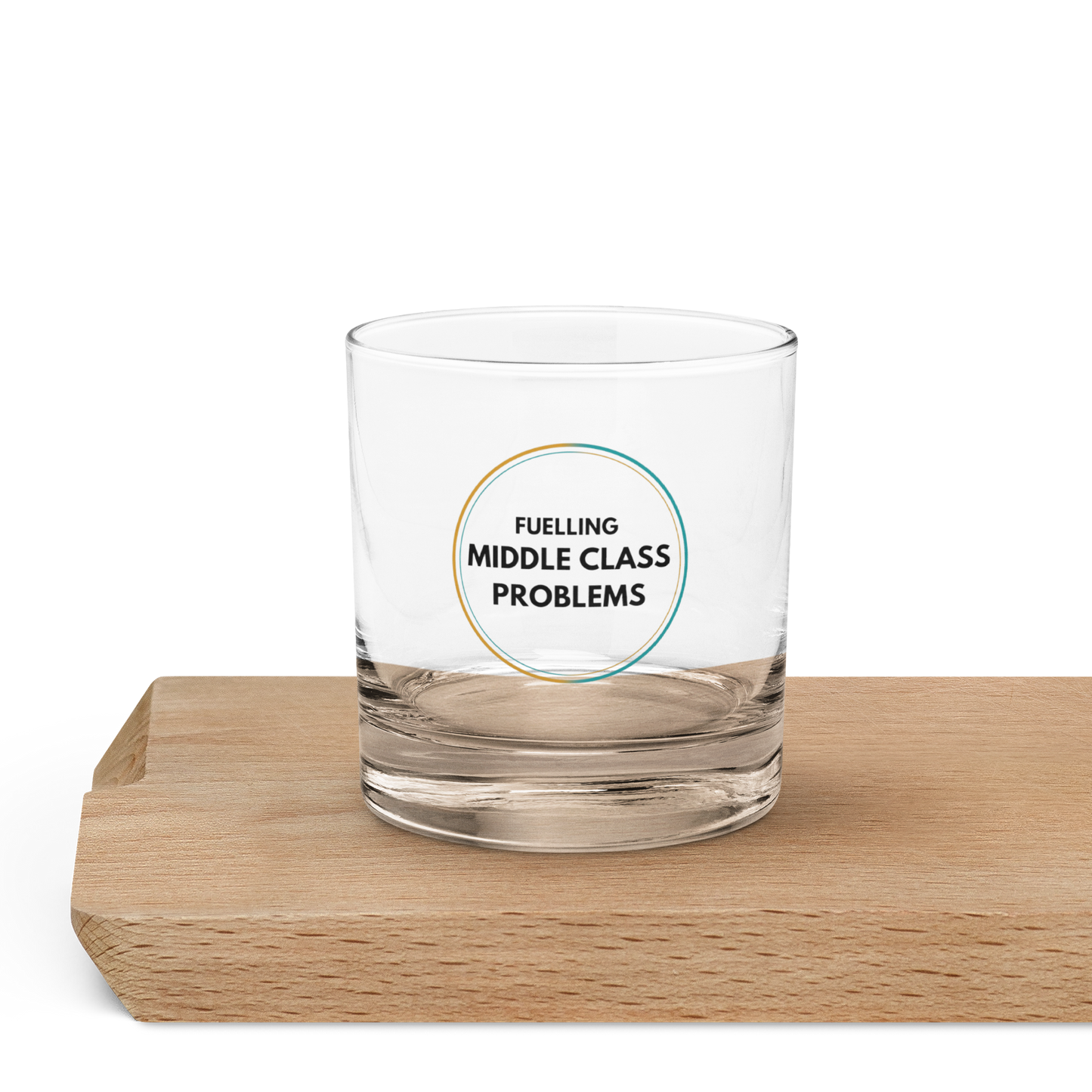Fuelling Middle Class Problems Rocks Glass