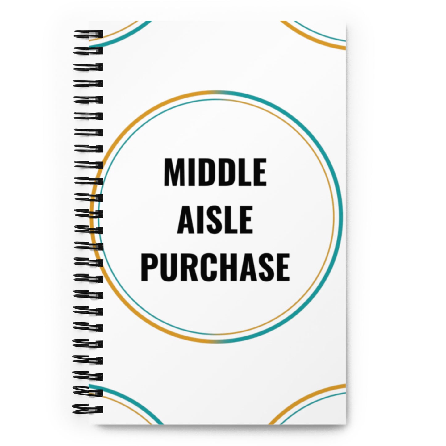 Middle Aisle Purchase Spiral Notebook