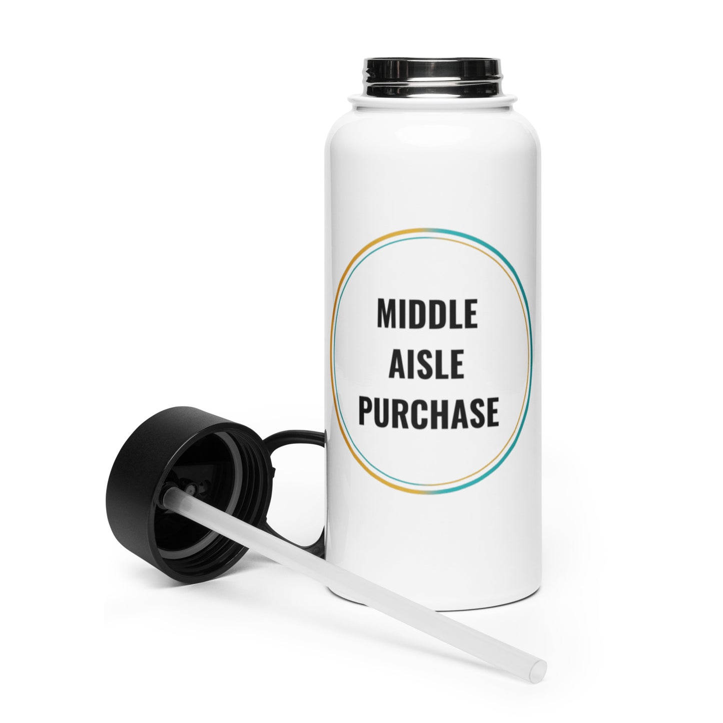 Middle Aisle Purchase Stainless Steel Water Bottle