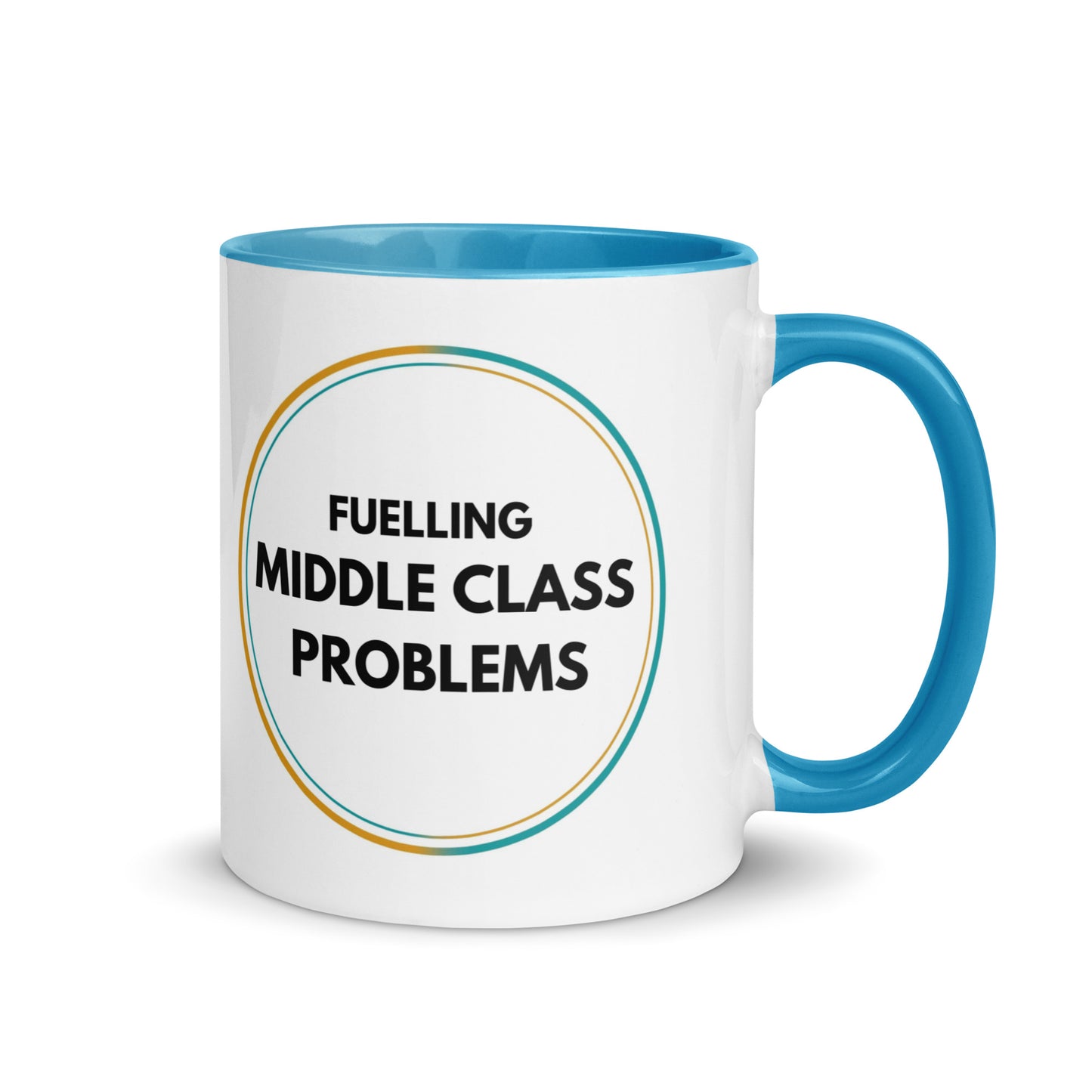 Fuelling Middle Class Problems Colour Mug