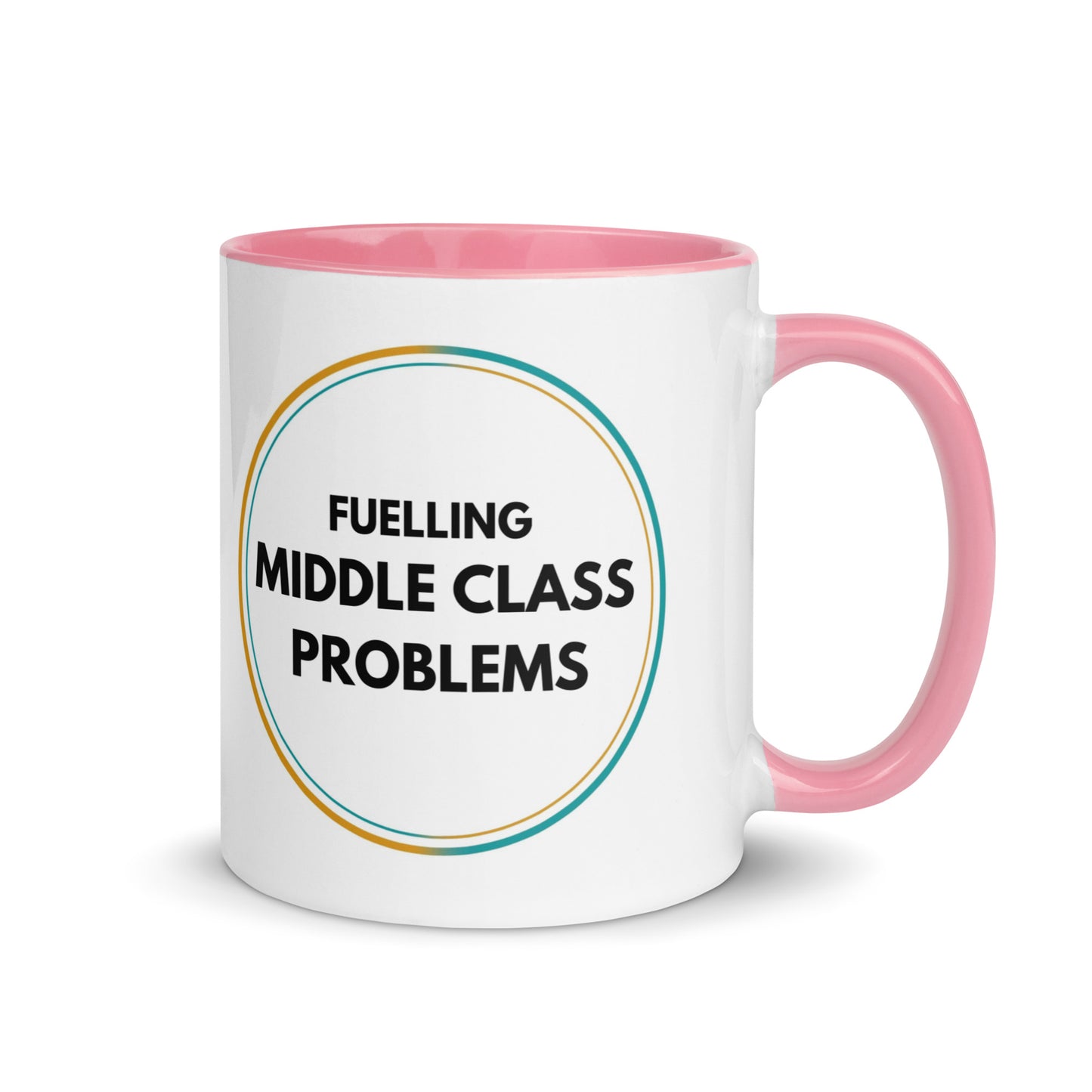 Fuelling Middle Class Problems Colour Mug