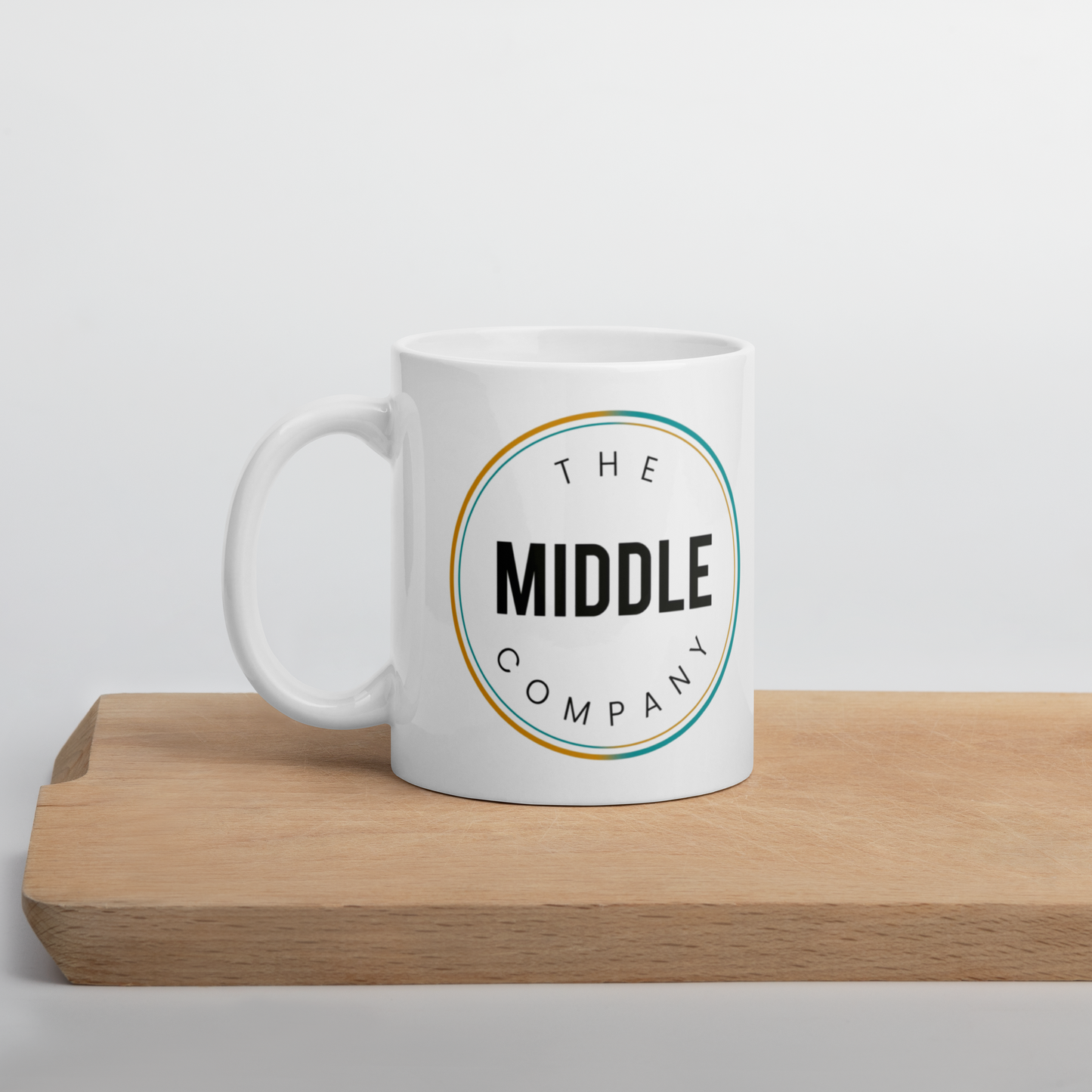 TMC White Glossy Mug