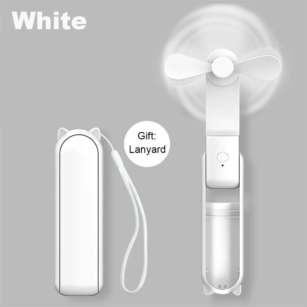 Portable Mini Handheld Fan (doubles as a power bank)