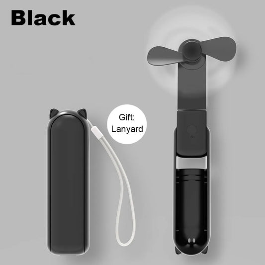 Portable Mini Handheld Fan (doubles as a power bank)