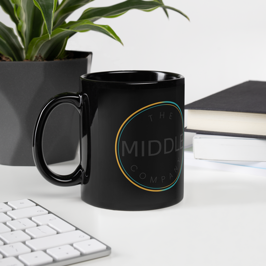 TMC Black Glossy Mug