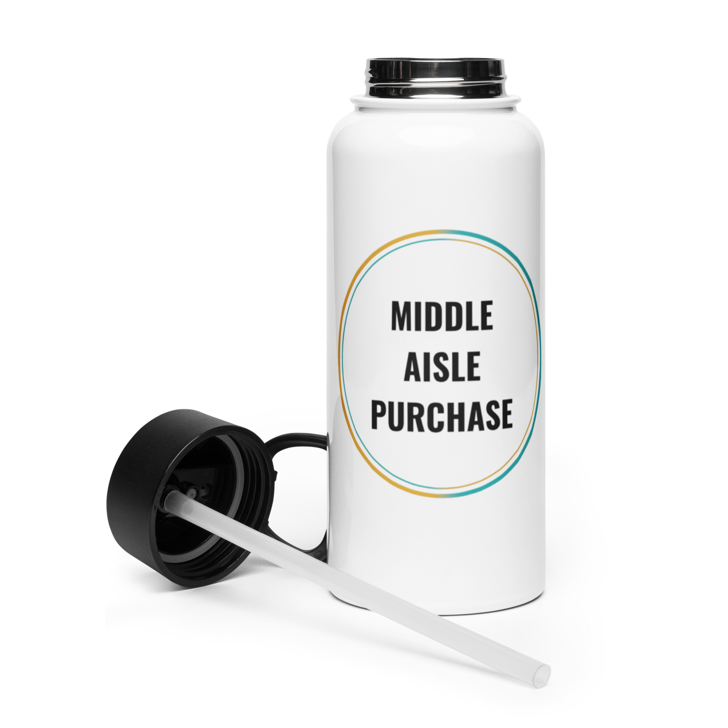 Middle Aisle Purchase Stainless Steel Water Bottle