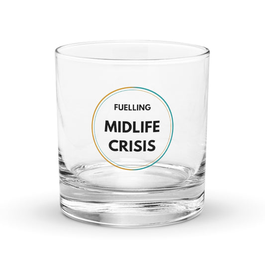 Fuelling Midlife Crisis Rocks Glass