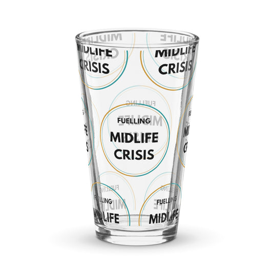 Fuelling Midlife Crisis Pint Glass