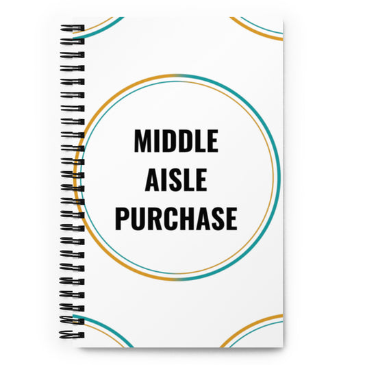 Middle Aisle Purchase Spiral Notebook