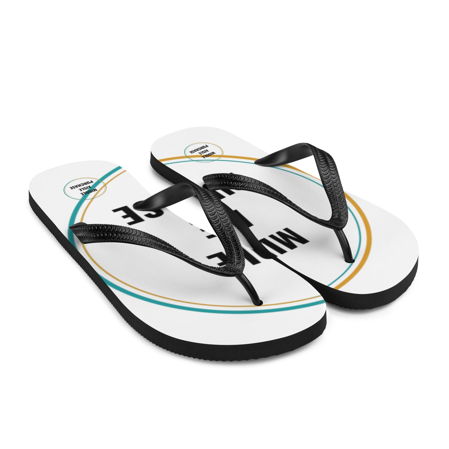Middle Aisle Purchase Flip-Flops