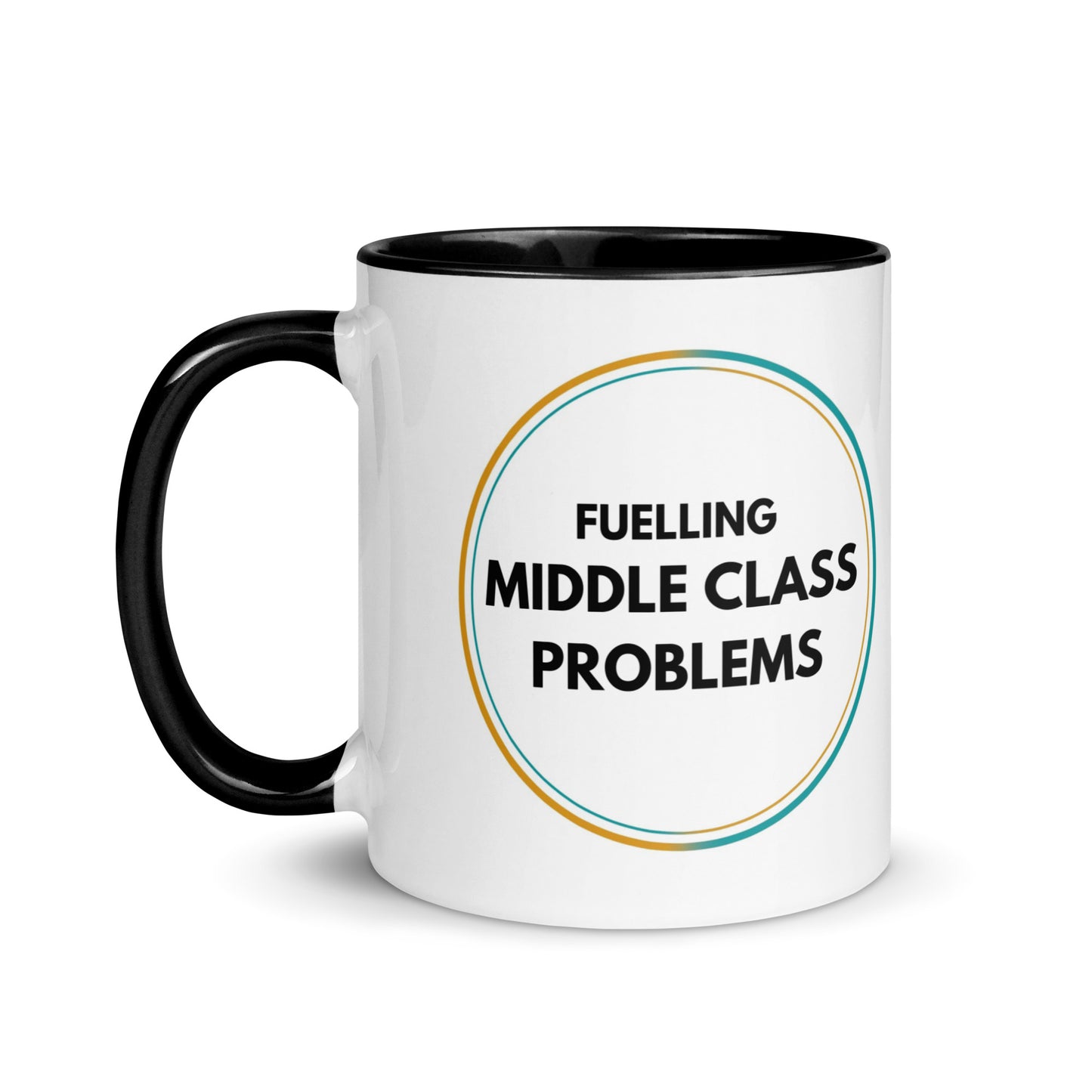 Fuelling Middle Class Problems Colour Mug