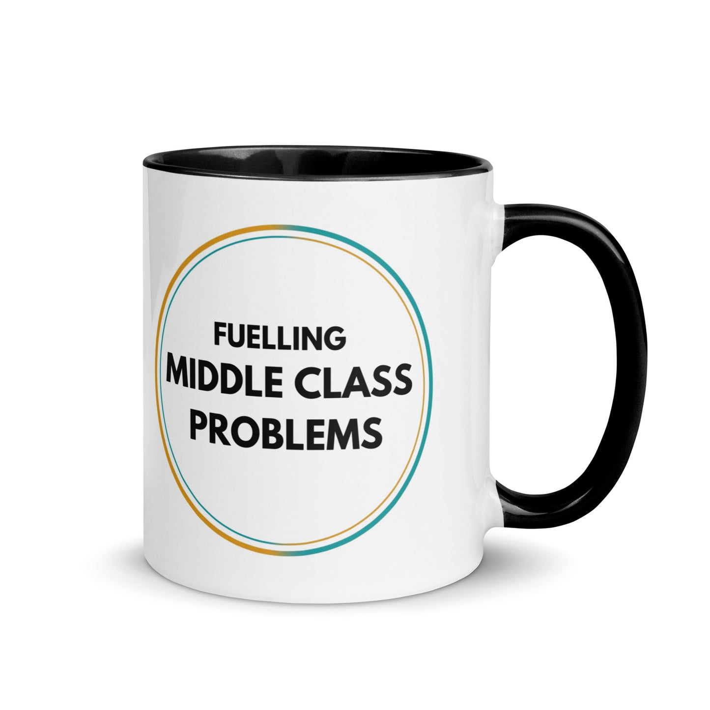 Fuelling Middle Class Problems Colour Mug
