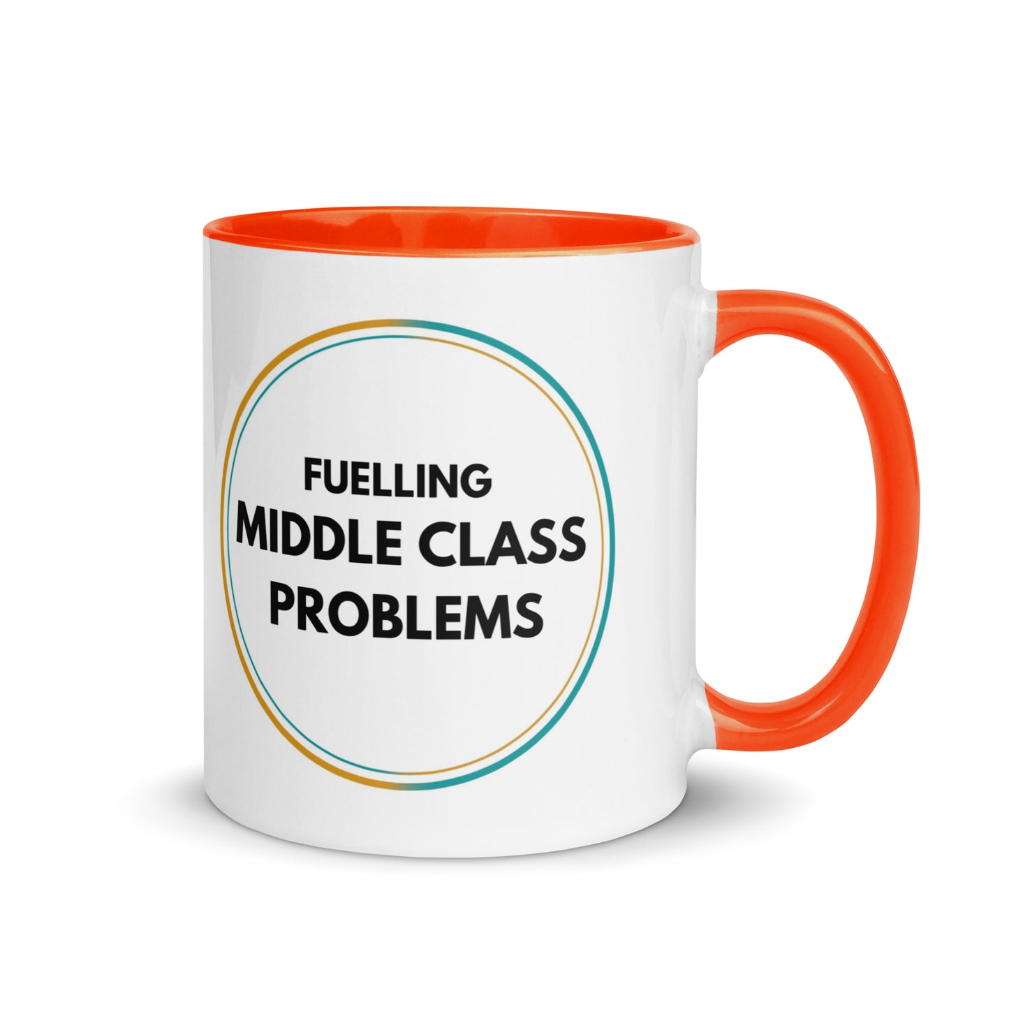 Fuelling Middle Class Problems Colour Mug