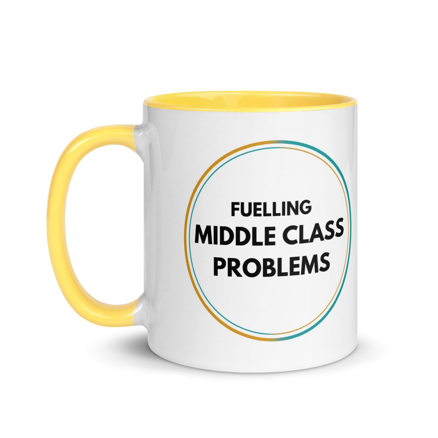 Fuelling Middle Class Problems Colour Mug